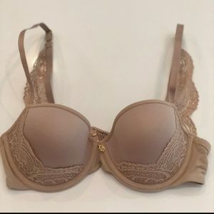 ThirdLove Lace Back T-shirt Bra in Taupe! 30D